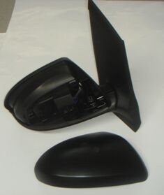 MAZDA 2- HB- 08/14; KAPI AYNASI SAG ELEKTRIKLI/ISITMALI SIYAH (EL ILE KATLANIR TIP) (TYG)