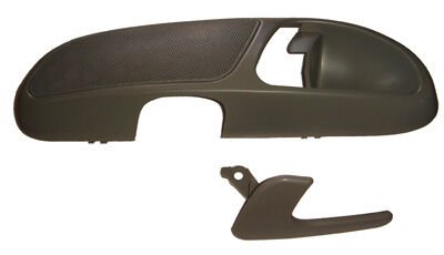 VOLKSWAGEN GOLF- 4- 98/04; ÖN KAPI IÇ AÇMA KOL ÇERÇEVESI SOL (HOPARLÖR KAPAKLI) ELCEGI ILE GRI