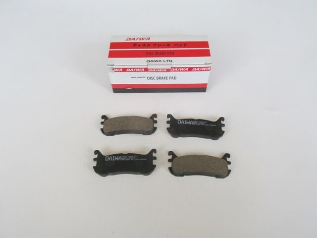 MAZDA 323- LANTIS- 95/98; ARKA FREN BALATASI (DISK)(102X31.5X12.5)(DAIWA)