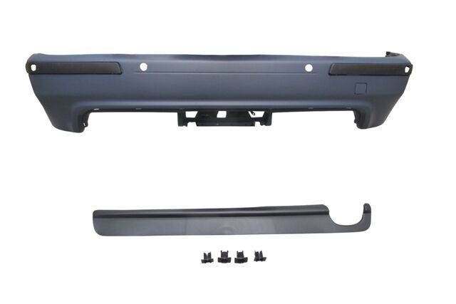 BMW 5 SERI- E39- 96/00; ARKA TAMPON ASTARLI (SEN.YUVALI/KARLIKLI/BANTLI) (TEK EGZ D./ÇEK. KAPAKLI)M5