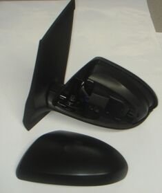 MAZDA 2- HB- 08/14; KAPI AYNASI SOL ELEKTRIKLI/ISITMALI SIYAH (EL ILE KATLANIR TIP) (TYG)