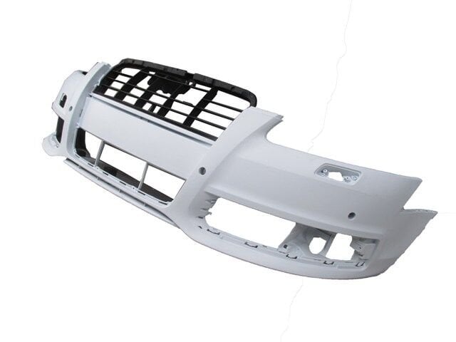 AUDI A6- 09/11; ÖN TAMPON (SIS/PANJUR/ FAR YIKAMA/SENSÖR DELIKLI ASTARLI) (TW)