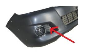 TOYOTA HILUX- PICK UP VIGO- 12/15; SIS LAMBASI YAN ÇERÇEVE KAPAGI SOL (CASP)