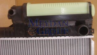 BMW 5 SERI- E39- 96/00; SU RADYATÖRÜ MANUEL (PLASTIK KAZAN) ALÜMINYUM 2SIRA PETEK 52.5/44 (TOMSUN)