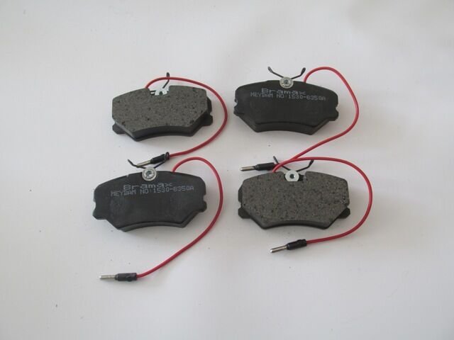 CITROEN ZX- 91/97; ÖN FREN BALATASI (4 KABLOLU)(DISK)(94,8X49X19)(BRAMAX)