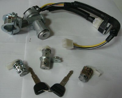 HONDA CIVIC- SD- 90/91; KONTAK KILIT SETI (3LÜ) (KONTAK/KAPI/BAGAJ) (4KAPI)