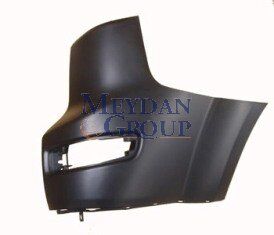 MITSUBISHI OUTLANDER- 08/12; ARKA TAMPON UCU SAG SIYAH (SIS DELIKLI) (BFN)