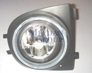 NISSAN MICRA- K11- 98/02; SIS LAMBASI SAG YUVARLAK (ÇERÇEVESI ILE BIRLIKTE)(H1)