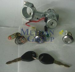 NISSAN MICRA- K11- 98/02; KONTAK KILIT SETI (3LÜ) (KONTAK/KAPI/BAGAJ) (TERMIKLI)
