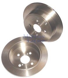 TOYOTA AVENSIS- 98/00; ARKA FREN DISKI (DÜZ)(ADET) 1.6I (258X9X55X55,5X4-2-1)(DAIWA)