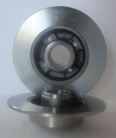 RENAULT CLIO- 3- HB- 09/12; ARKA FREN DISKI (DÜZ)(ADET) 1.2/1.4/1.5/1.6cc (240X8X81X4)(BRAMAX)
