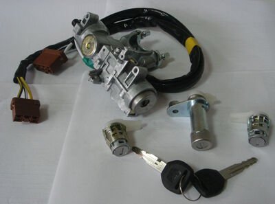 HONDA CIVIC- SD- 92/95; KONTAK KILIT SETI (3LÜ) (KONTAK/KAPI/BAGAJ) (TERMIKLI) (4KAPI)