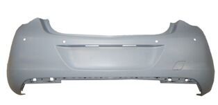 OPEL ASTRA- J- HB- 10/12; ARKA TAMPON GRI (ASTARLI SENSÖR DELIKLI/KARLIKSIZ) (TÜV) (TYG)