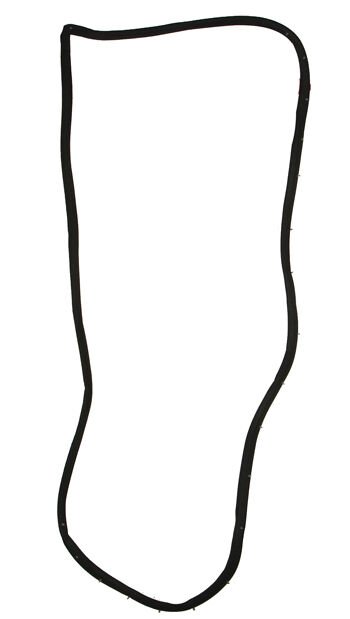 HONDA CIVIC- SD- 92/95; ÖN KAPI TOZ LASTIGI SOL 4KAPI (TW)