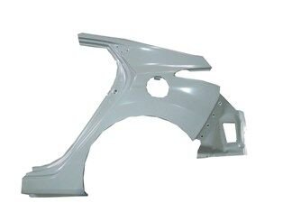 HYUNDAI ELANTRA- 11/15; ARKA ÇAMURLUK SOL GRI BOYALI (YAKIT DEPO DELIKLI) (SIMYI)