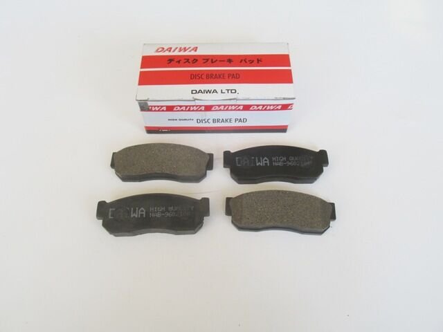 NISSAN SUNNY- B11 CD17- 84/86; ÖN FREN BALATASI BENZINLI TIP (DISK) (108,6X37X16) (DAIWA)