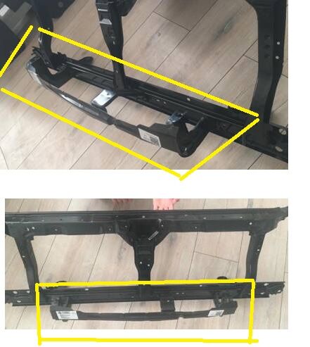 NISSAN PATHFINDER- 05/09; ÖN TAMPON DEMIRI ÜST (PANELIN ALTINA BAGLANAN) (TW)