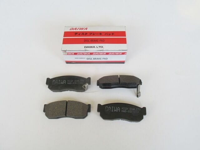 NISSAN SUNNY- B11 CD17- 84/88; ÖN FREN BALATASI DIZEL TIP (DISK) (108,6X37X16) (DAIWA)