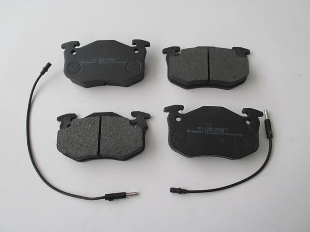 CITROEN XSARA- 01/05; ARKA FREN BALATASI (2 KABLOLU)(DISK) (105X54,9X11)(BRAMAX)