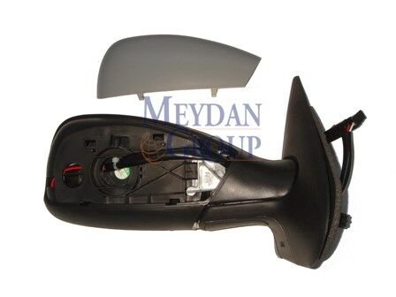PEUGEOT 306- SD/HB- 00/01; KAPI AYNASI SAG ELEKTRIKLI/ISITMALI/ASTARLI/SENSÖRLÜ (TW)