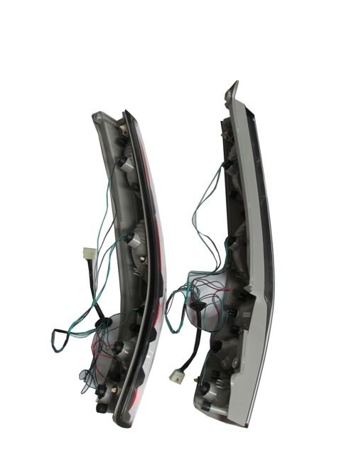 HONDA CRV- 02/04; MODIFIYE STOP LAMBASI SAG/SOL SET 2 PARÇA SARI/KIRMIZI/BEYAZ SIYAH ÇERÇEVELI