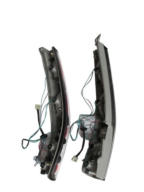 HONDA CRV- 02/04; MODIFIYE STOP LAMBASI SAG/SOL SET 2 PARÇA SARI/KIRMIZI/BEYAZ SIYAH ÇERÇEVELI