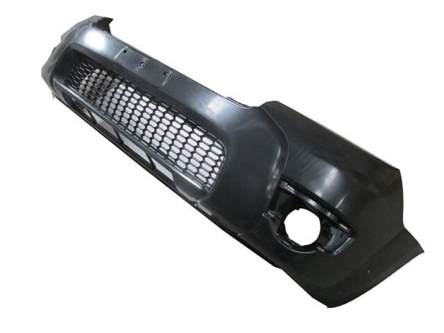 FORD RANGER- PICK UP- 10/12; ÖN TAMPON SIYAH (SIS DELIKLI/DODIK ÇIKINTILI/DODIK DELIKLI/IZGARALI)TYG