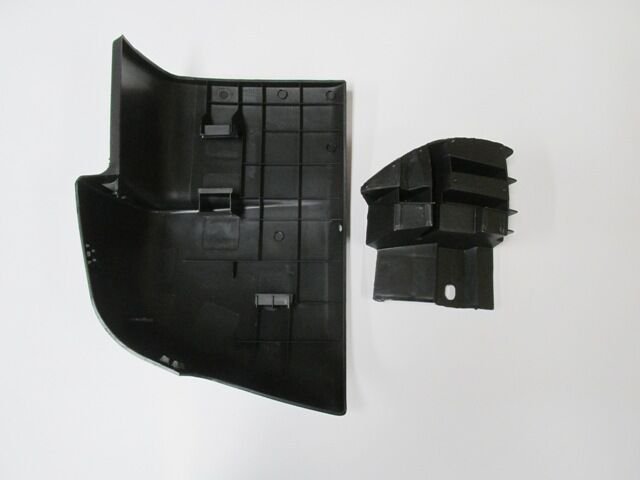 VOLKSWAGEN VOLT- LT35/LT46- 96/07; ARKA TAMPON UCU SOL SIYAH (IÇ BRAKETI ILE BIRLIKTE)(TW)