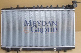 NISSAN SUNNY- B13- 90/94; SU RADYATÖRÜ OTOMATIK PLASTIK KAZAN ALÜMINYUM 1SIRA P.IÇ ÖLÇÜ 67/32 TO