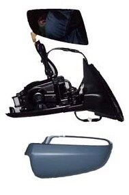 AUDI A4- 00/01; KAPI AYNASI SAG ELEKTRIKLI/ISITMALI/GRI KAPAKLI (TW)