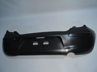 NISSAN MICRA- K13- 10/13; ARKA TAMPON SIYAH (KENDINDEN BANTLI MY)