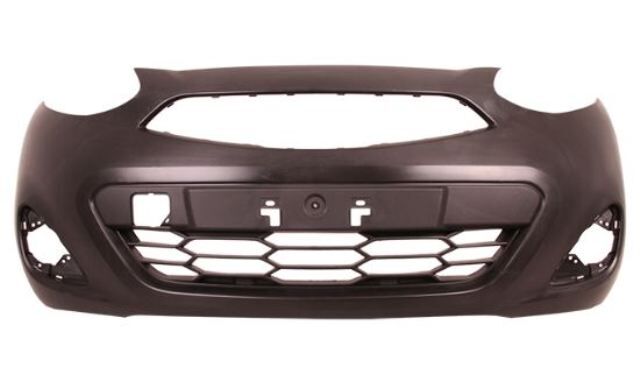 NISSAN MICRA- K13- 13/18; ÖN TAMPON SIYAH (SIS DELIKLI)(TÜV)(LM)