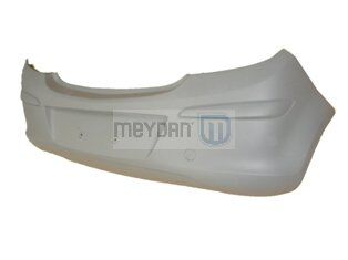 OPEL CORSA- D- 07/14; ARKA TAMPON GRI (ASTARLI KENDINDEN BANTLI/3KAPI) (TW)