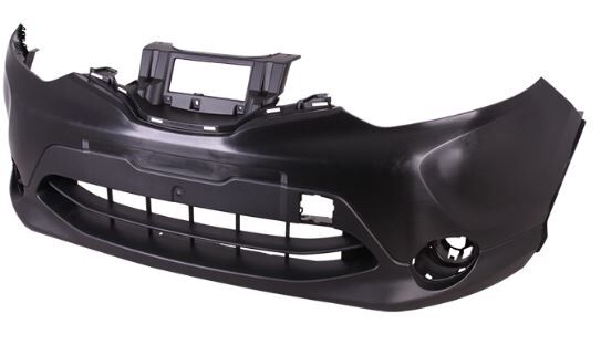 NISSAN QASHQAI- J11- 14/16; ÖN TAMPON SIYAH (SIS DELIKLI/SENSÖR DELIKSIZ) (TYG)