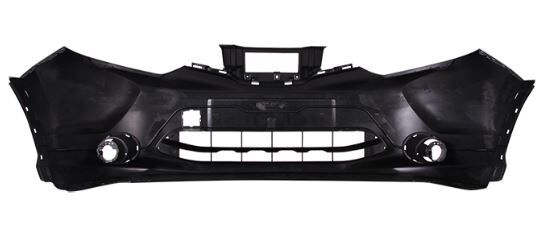 NISSAN QASHQAI- J11- 14/16; ÖN TAMPON SIYAH (SIS DELIKLI/SENSÖR DELIKSIZ) (TYG)