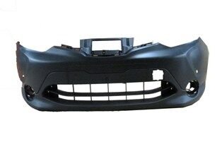 NISSAN QASHQAI- J11- 14/16; ÖN TAMPON SIYAH (SIS DELIKLI/SENSÖR DELIKLI) (TYG)