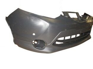 NISSAN QASHQAI- J11- 14/16; ÖN TAMPON SIYAH (SIS DELIKLI/SENSÖR DELIKLI) (TYG)