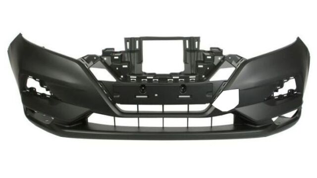 NISSAN QASHQAI- J11- 17/21; ÖN TAMPON SIYAH (SENSÖR DELIKSIZ/FAR YIKAMA DELIKSIZ) (TW)