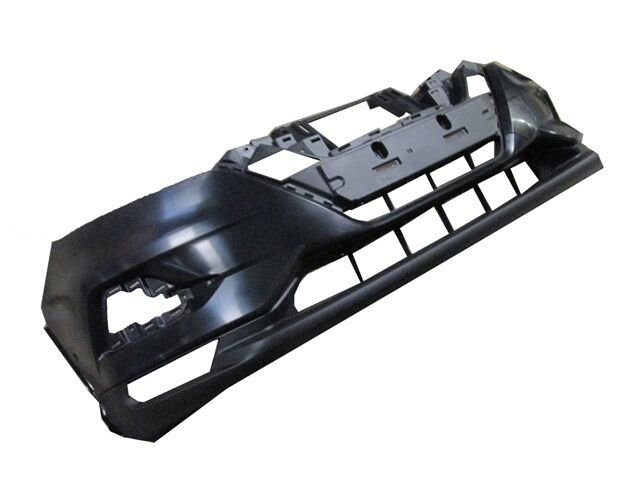 NISSAN QASHQAI- J11- 17/21; ÖN TAMPON SIYAH (SENSÖR DELIKLI/FAR YIKAMA DELIKSIZ)(TYG)