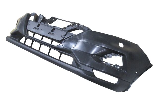 NISSAN QASHQAI- J11- 17/21; ÖN TAMPON SIYAH (SENSÖR DELIKLI/FAR YIKAMA DELIKLI)(TYG)