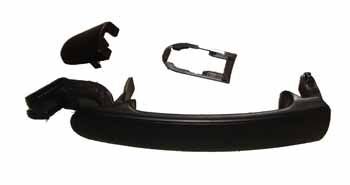 VOLKSWAGEN BORA- 99/05; ARKA KAPI DIS AÇMA KOLU SOL SIYAH (BOYANIR TIP) (HUSHAN)