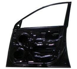 KIA RIO- III- 06/11; ÖN KAPI KOMPLE SAG SIYAH BAND DELIKLI ÇELIK BARLI (ICELI/TENASONLU) (TW)