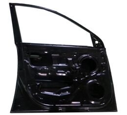 KIA RIO- III- 06/11; ÖN KAPI KOMPLE SOL SIYAH BAND DELIKLI ÇELIK BARLI (ICELI/TENASONLU) (TW)