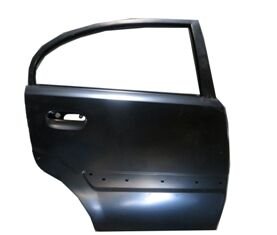 KIA RIO- III- 06/11; ARKA KAPI KOMPLE SAG SIYAH BAND DELIKLI (SEDAN) ÇELIK BARLI (ICELI)(TW)