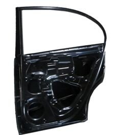 KIA RIO- III- 06/11; ARKA KAPI KOMPLE SAG SIYAH BAND DELIKLI (SEDAN) ÇELIK BARLI (ICELI)(TW)