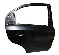 CHEVROLET AVEO- SD- 07/12; ARKA KAPI KOMPLE SAG (ÇELIK BARLI) SIYAH (BFN)