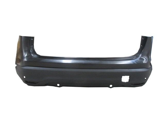 NISSAN QASHQAI- J11- 14/16; ARKA TAMPON SIYAH (SENSÖR DELIKLI) (TÜV) (TYG)