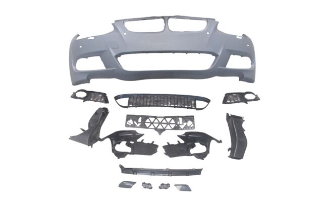 BMW 3 SERI- E92-E93- 10/12; ÖN TAMPON (SIS DELIKLI KAPAK/IZGARALI/FAR.YIK.LI/SEN.DELIKLI)M-TECH/LCI)
