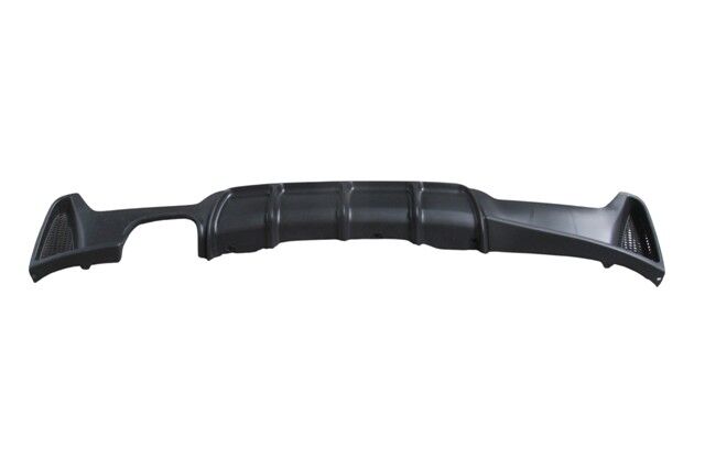 BMW 4 SERI- F32- 13/17; KARLIK (ARKA TAMPON ALTI) SIYAH (TEK EGZOS DELIKLI) (M-PERFORMANCE/LCI)