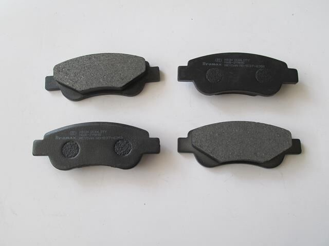 PEUGEOT 107- 06/14; ÖN FREN BALATASI (DISK)(123X42,7X16)(BRAMAX)